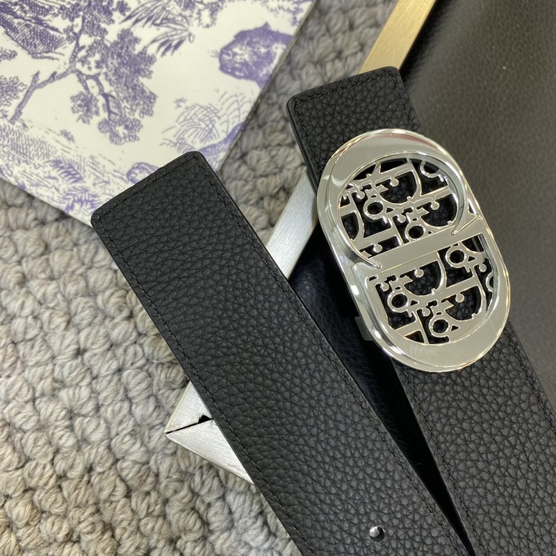 디올 DIOR 뉴 CD 버클 소 가죽 벨트 001-176456