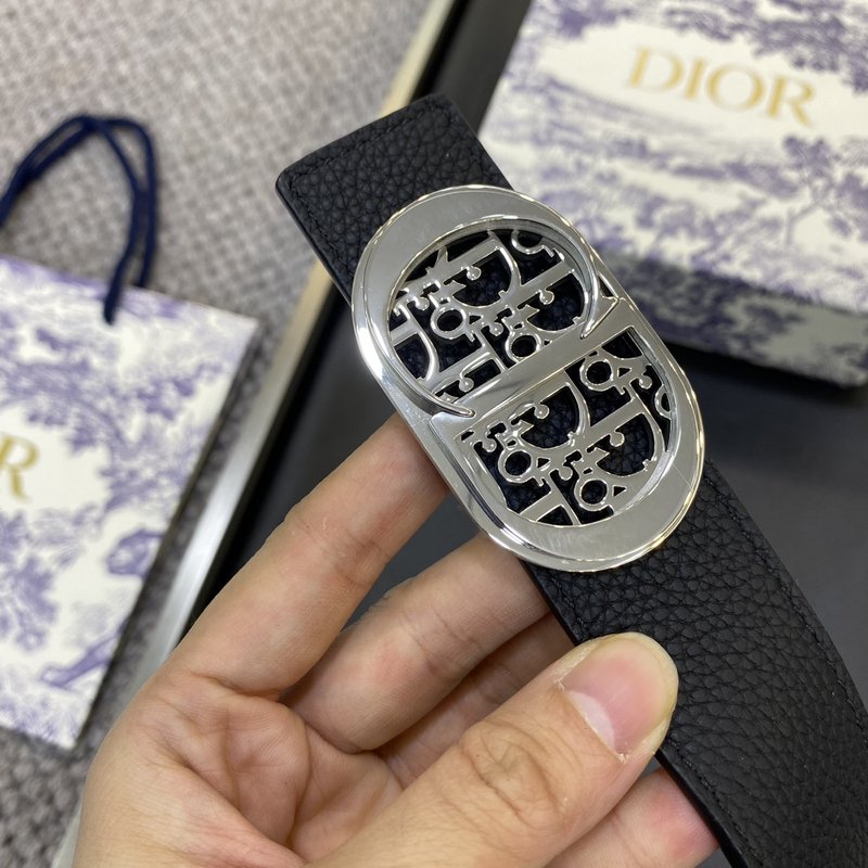 디올 DIOR 뉴 CD 버클 소 가죽 벨트 001-176456