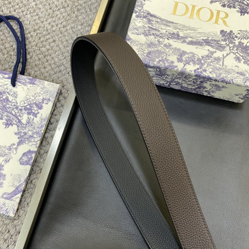 디올 DIOR 클래식 CD 버클 소가죽 벨트 001-176460