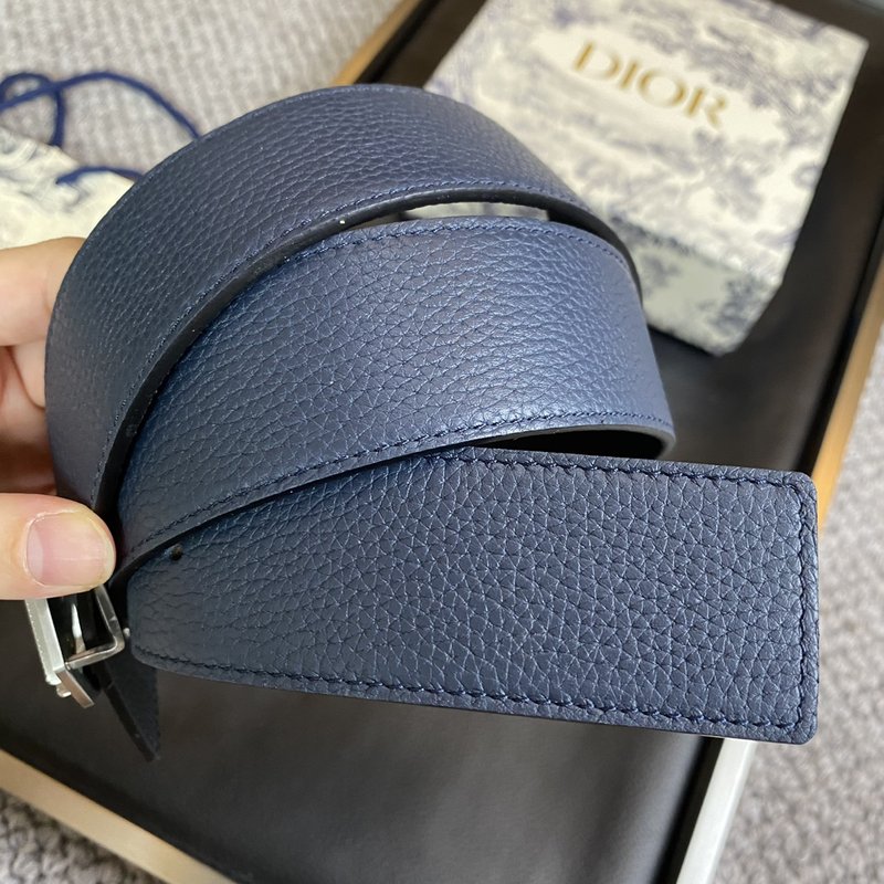 디올 DIOR 클래식 CD 버클 소 가죽 벨트 001-176468