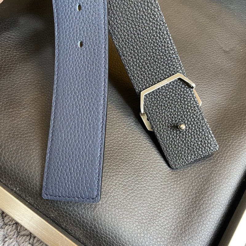 디올 DIOR 클래식 CD 버클 소 가죽 벨트 001-176468