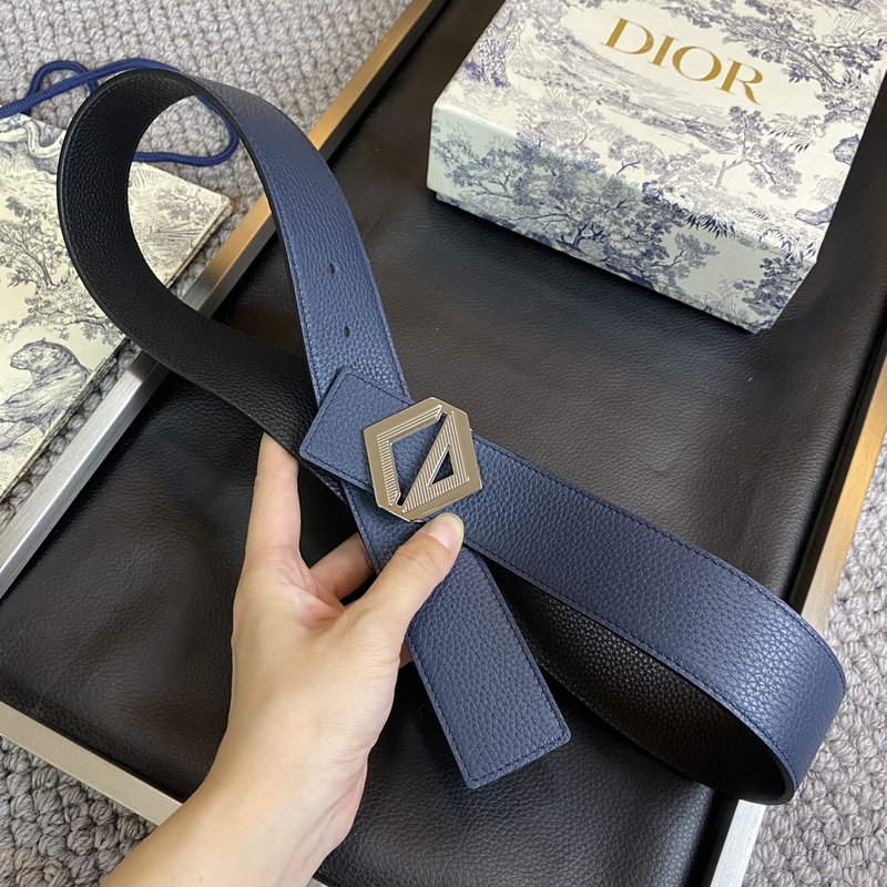 디올 DIOR 클래식 CD 버클 소 가죽 벨트 001-176468