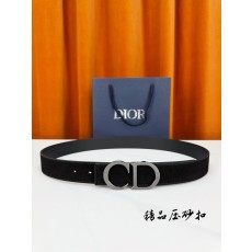 디올 스테인리스 버클 스웨이드 벨트 001-176486