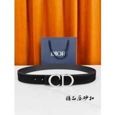 디올 스테인리스 버클 벨트 3.5cm 001-176487