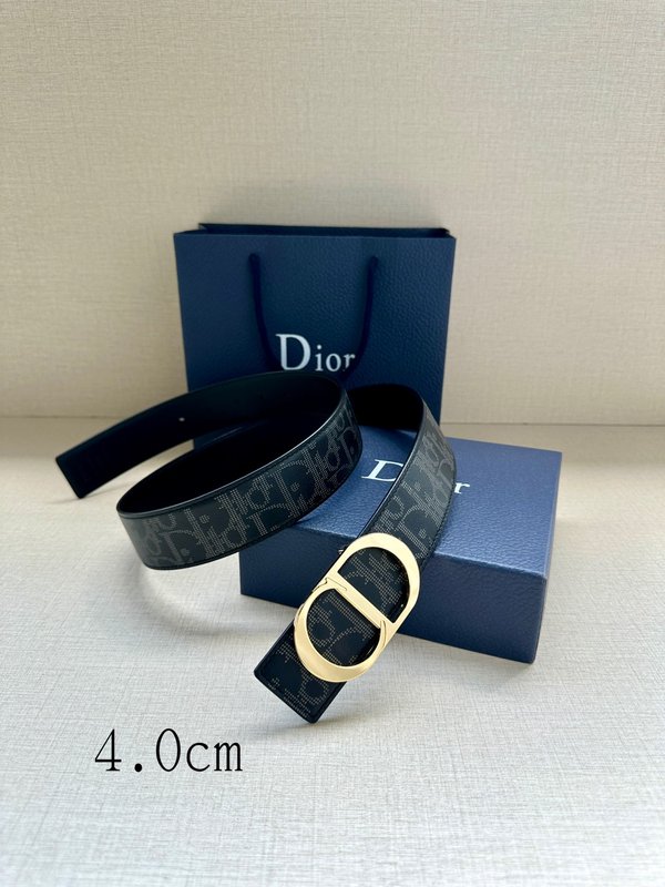 디올 40mm 양면 프린트 벨트 001-176492