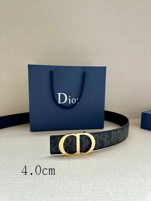 디올 40mm 양면 프린트 벨트 001-176492