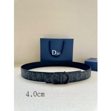 디오르 양면 프린트 소 가죽 벨트 40mm 001-176493