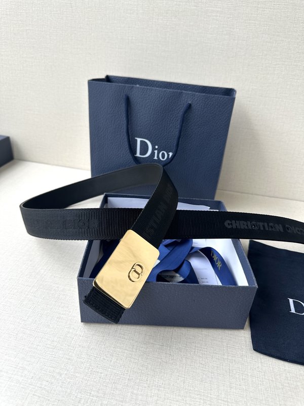 Dior 블랙 골드 스테인리스 벨트 버클 001-176497