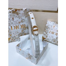 디올 몽테뉴 졸리 화이트 펄 벨트 001-176520
