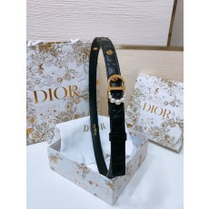디올 몽테뉴 블랙 가죽 진주 벨트 001-176522