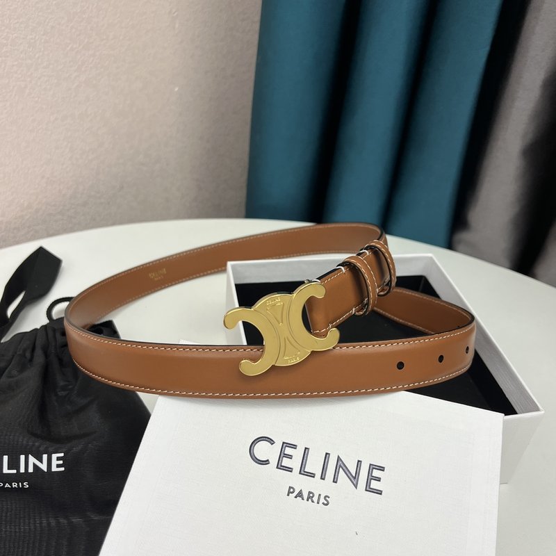 셀린 트라이엄프 가죽 벨트 남녀공용 001-176535