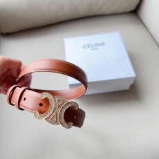 셀린 트라이엄프 가죽 벨트 2.5cm 폭 001-176545