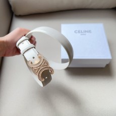 셀린 트라이엄프 벨트 수입 소가죽 허리띠 2.5cm 001-176546