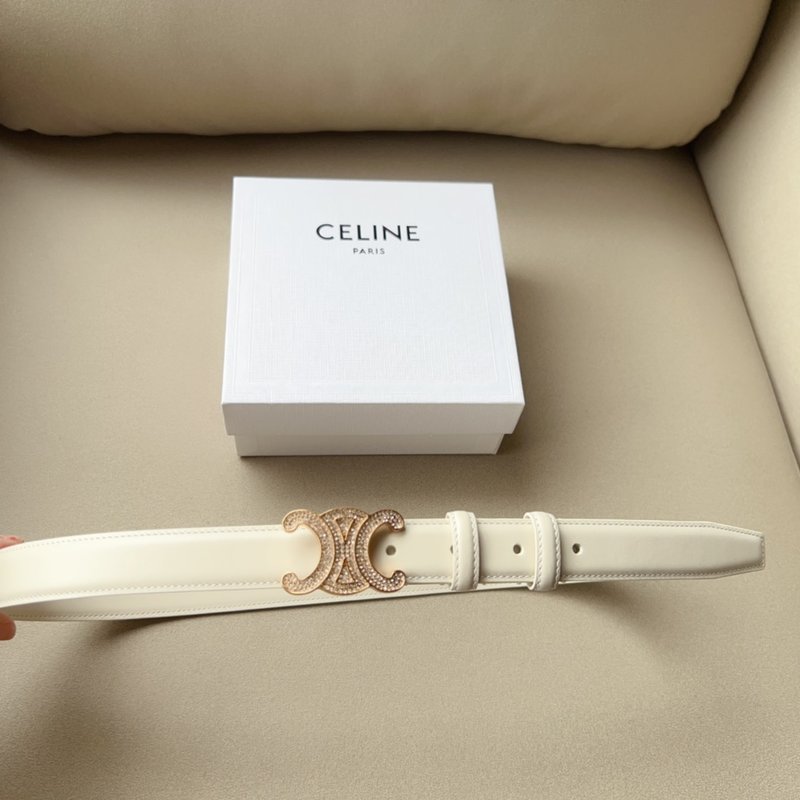 셀린 트라이엄프 벨트 수입 소가죽 허리띠 2.5cm 001-176546