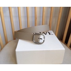 로에웨 LOEWE 그레인 가죽 핀 버클 벨트 001-176567