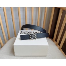 로에베 LOEWE 아나그램 핀 버클 가죽 벨트 001-176573