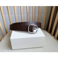 로에베 LOEWE 식물성 가죽 핀 버클 벨트 001-176581