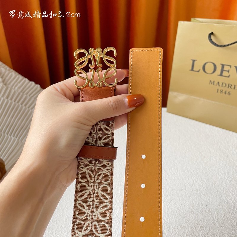 로에베 LOEWE 클래식 버클 소가죽 벨트 001-176586