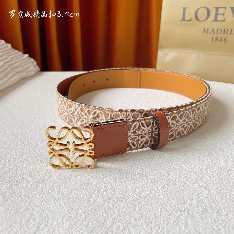 로에베 LOEWE 클래식 버클 소가죽 벨트 001-176586
