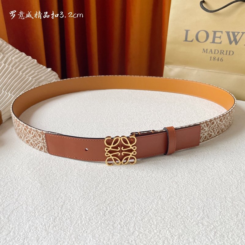 로에베 LOEWE 클래식 버클 소가죽 벨트 001-176586