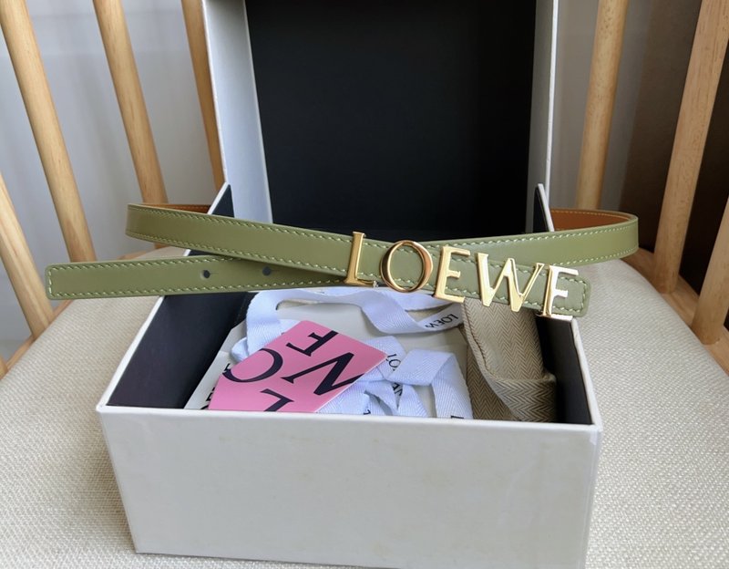 로에베 LOEWE 소가죽 금속 버클 벨트 001-176587