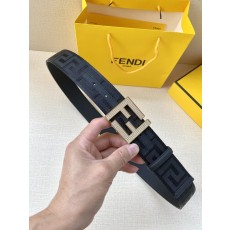 펜디 FF 패턴 다이아몬드 버클 벨트 001-176633