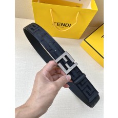 펜디 FF 라인스톤 버클 벨트 001-176634