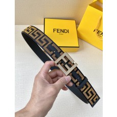 펜디 FF 로고 다이아몬드 버클 벨트 3.8cm 001-176635