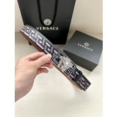 베르사체 펜디 콜라보 회전 버클 와이드 벨트 3.8cm 001-176636