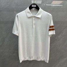 톰브라운 스트라이프 반팔 폴로 셔츠 001-176660