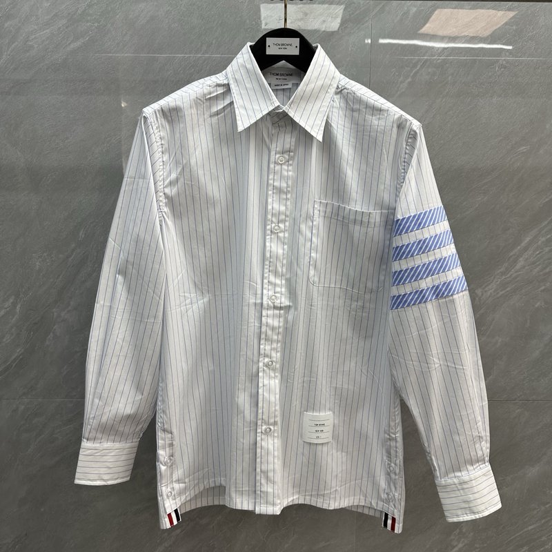 톰브라운 포바 스트라이프 긴팔 셔츠 001-176667