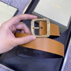 톰 포드 남성용 양면 가죽 비즈니스 벨트 001-176838