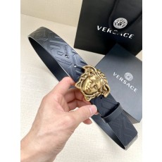 베르사체 메두사 버클 엠보스 레더 벨트 001-176861