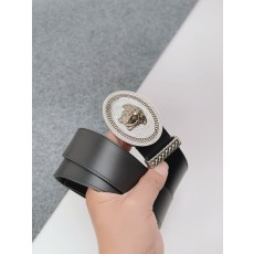 베르사체 메두사 헤드 버클 가죽 벨트 001-176875