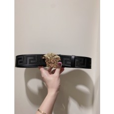 베르사체 메두사 송아지 가죽 벨트 4cm 001-176910