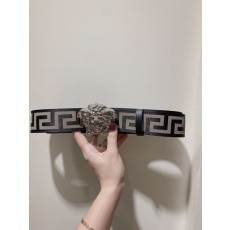 베르사체 메두사 프린트 송아지 가죽 벨트 001-176912