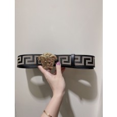 베르사체 메두사 소가죽 벨트 4cm 001-176913