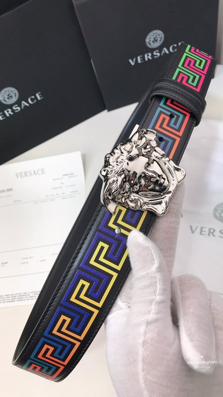 베르사체 Versace 메두사 버클 양면 벨트 001-176927