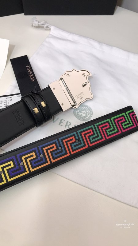 베르사체 Versace 메두사 버클 양면 벨트 001-176927