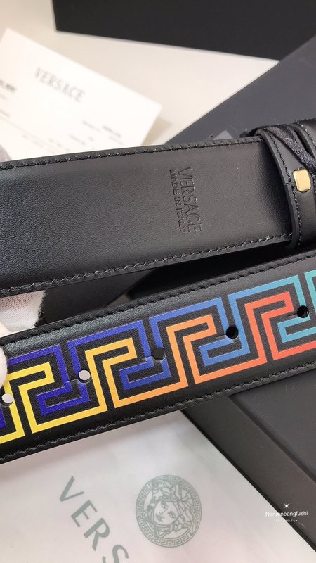 베르사체 Versace 메두사 버클 양면 벨트 001-176927