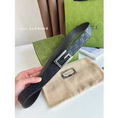 구찌 오토 버클 벨트 양면 소가죽 35MM 001-176944