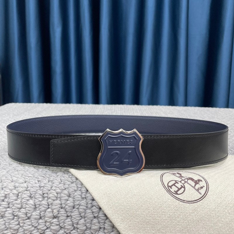 에르메스 양면 TOG 가죽 벨트 스틸 버클 3.8cm 001-177099