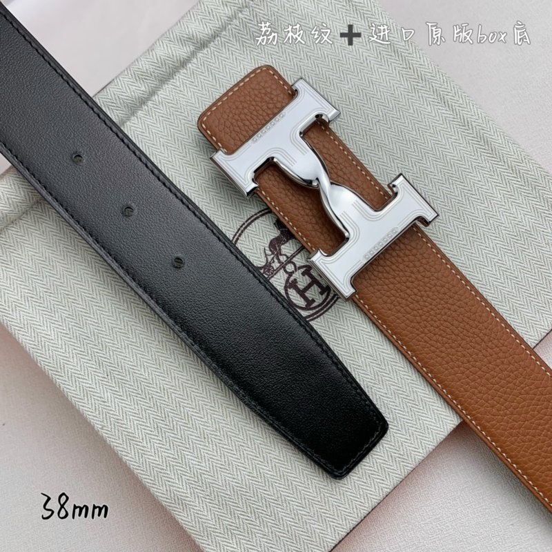 에르메스 클래식 H 버클 양면 벨트 38mm 001-177129