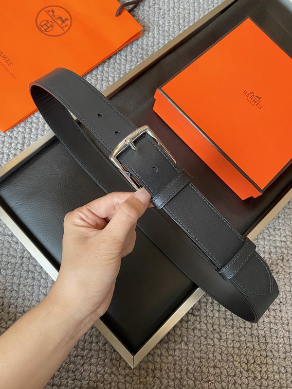 에르메스 박스/토고 양면 소가죽 벨트 38mm 001-177153