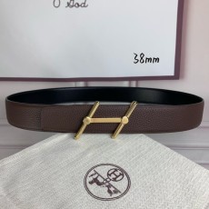 에르메스 더블 H 버클 리버시블 벨트 38mm 001-177154