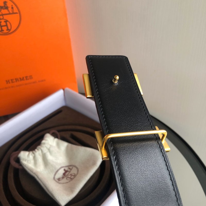 에르메스 양면 리치 그레인 벨트 남성 클래식 001-177175