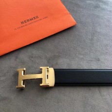 에르메스 35mm 블랙 H 버클 자동 벨트 001-177204