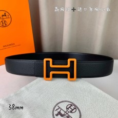에르메스 클래식 블랙 리치 그레인 벨트 001-177227