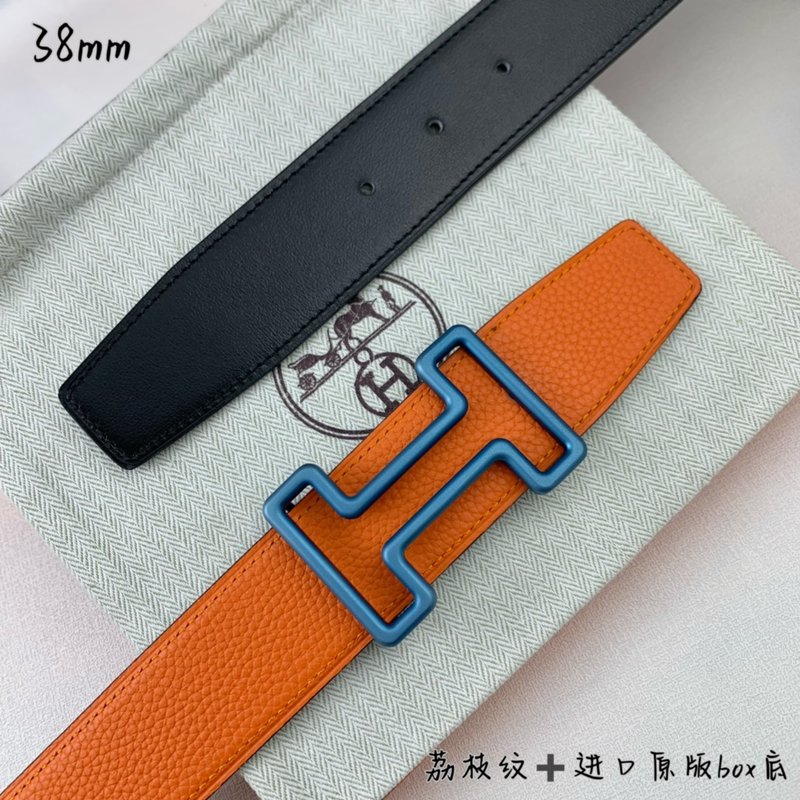 에르메스 양면 소가죽 벨트 38mm 001-177229