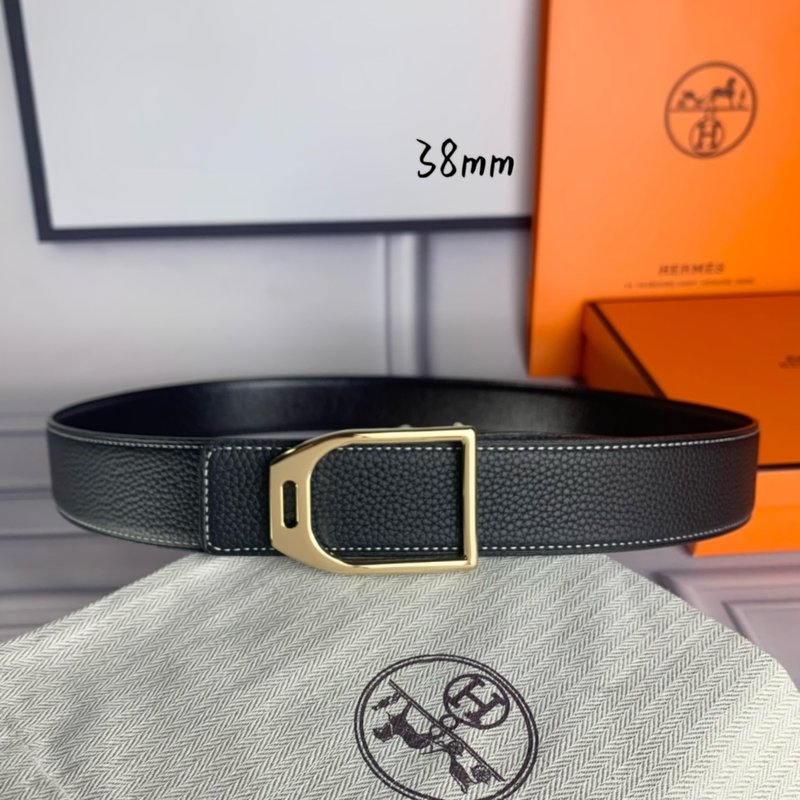 에르메스 클래식 양면 소가죽 벨트 38mm 001-177231